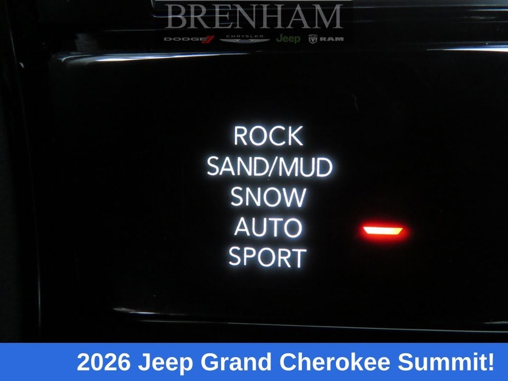 2026 Jeep Grand Cherokee GRAND CHEROKEE SUMMIT 4X4