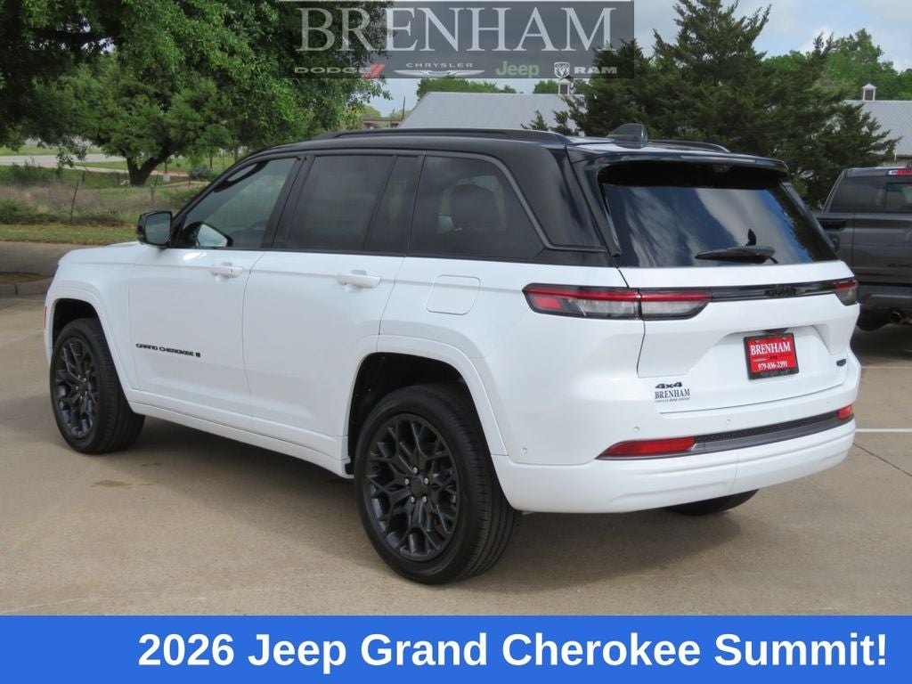 2026 Jeep Grand Cherokee GRAND CHEROKEE SUMMIT 4X4