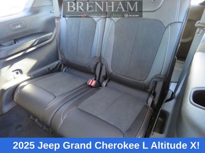 2025 Jeep Grand Cherokee GRAND CHEROKEE L ALTITUDE X 4X2