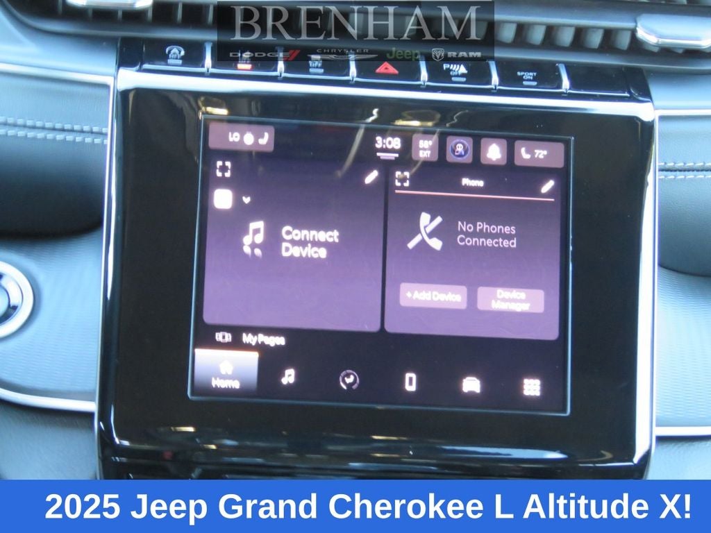 2025 Jeep Grand Cherokee GRAND CHEROKEE L ALTITUDE X 4X2
