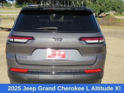 2025 Jeep Grand Cherokee GRAND CHEROKEE L ALTITUDE X 4X2