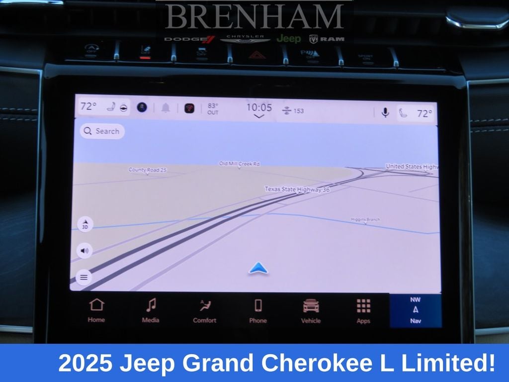2025 Jeep Grand Cherokee GRAND CHEROKEE L LIMITED 4X2