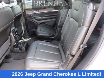 2026 Jeep Grand Cherokee GRAND CHEROKEE L LIMITED 4X2