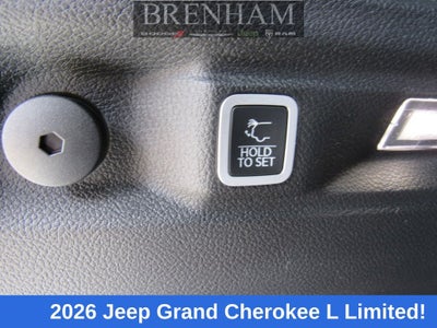 2026 Jeep Grand Cherokee GRAND CHEROKEE L LIMITED 4X2