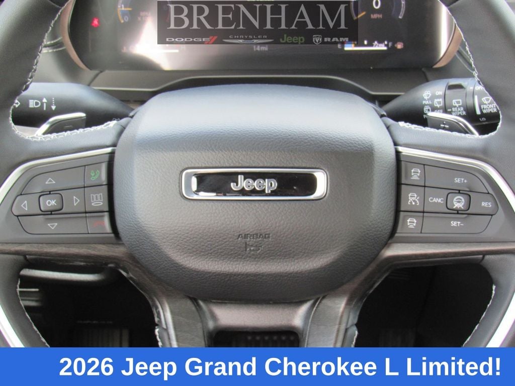 2026 Jeep Grand Cherokee GRAND CHEROKEE L LIMITED 4X2