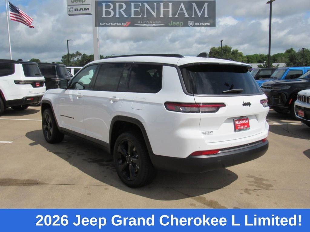 2026 Jeep Grand Cherokee GRAND CHEROKEE L LIMITED 4X2