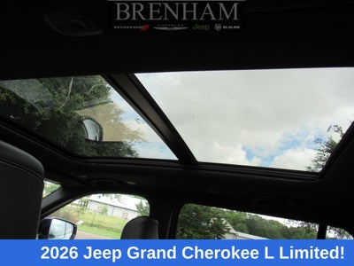 2026 Jeep Grand Cherokee GRAND CHEROKEE L LIMITED 4X2