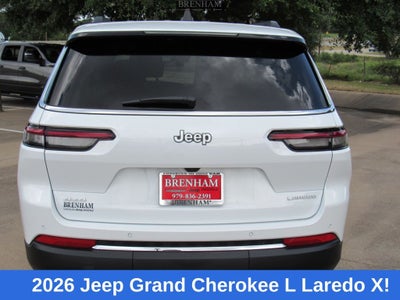 2026 Jeep Grand Cherokee GRAND CHEROKEE L LAREDO X 4X4