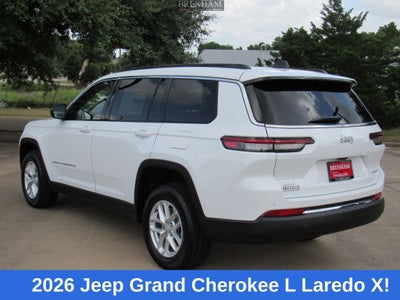 2026 Jeep Grand Cherokee GRAND CHEROKEE L LAREDO X 4X4