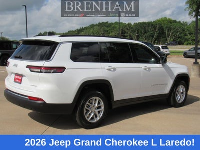 2026 Jeep Grand Cherokee GRAND CHEROKEE L LAREDO X 4X4