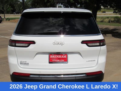 2026 Jeep Grand Cherokee GRAND CHEROKEE L LAREDO X 4X4