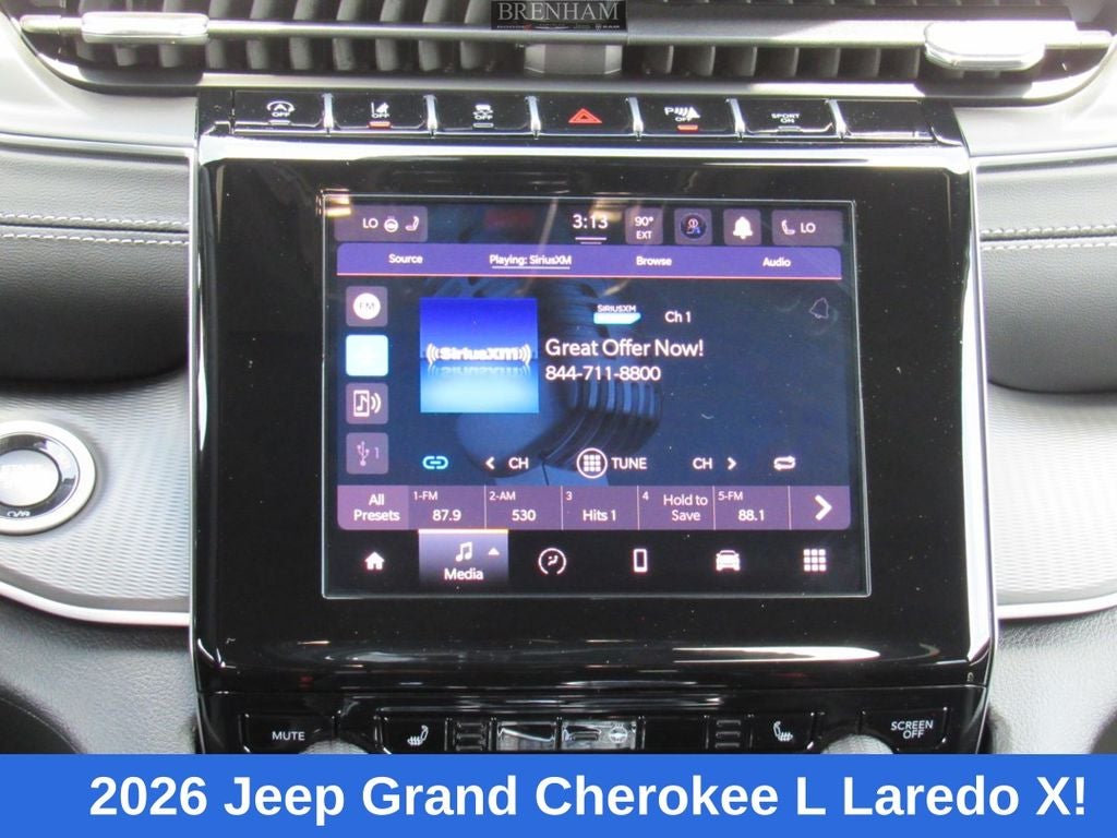 2026 Jeep Grand Cherokee GRAND CHEROKEE L LAREDO X 4X4