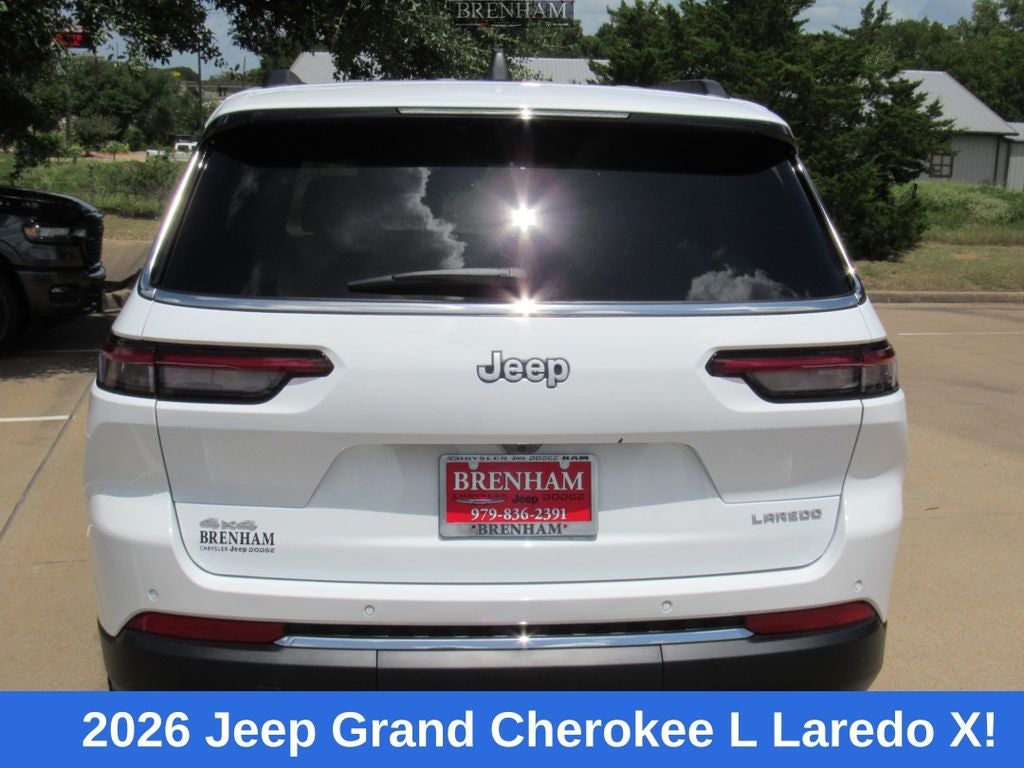 2026 Jeep Grand Cherokee GRAND CHEROKEE L LAREDO X 4X4