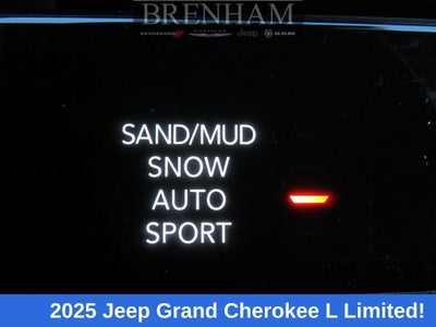2025 Jeep Grand Cherokee GRAND CHEROKEE L LIMITED 4X4