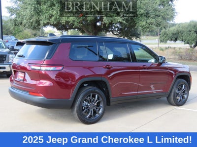 2025 Jeep Grand Cherokee GRAND CHEROKEE L LIMITED 4X4