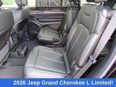 2026 Jeep Grand Cherokee GRAND CHEROKEE L LIMITED 4X4