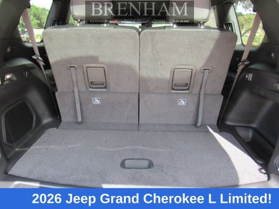 2026 Jeep Grand Cherokee GRAND CHEROKEE L LIMITED 4X4