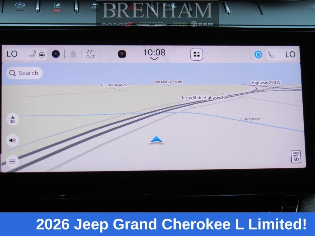 2026 Jeep Grand Cherokee GRAND CHEROKEE L LIMITED 4X4