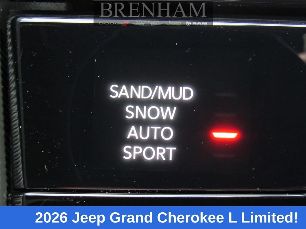 2026 Jeep Grand Cherokee GRAND CHEROKEE L LIMITED 4X4