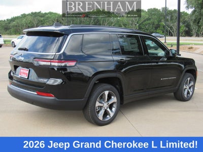 2026 Jeep Grand Cherokee GRAND CHEROKEE L LIMITED 4X4