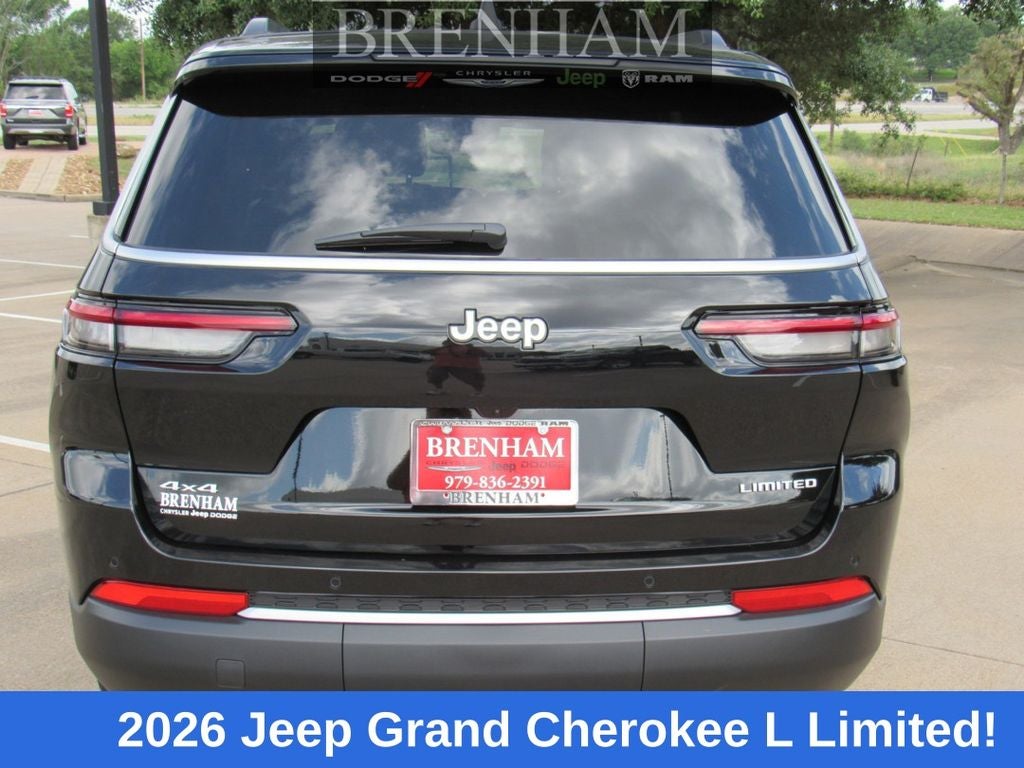 2026 Jeep Grand Cherokee GRAND CHEROKEE L LIMITED 4X4
