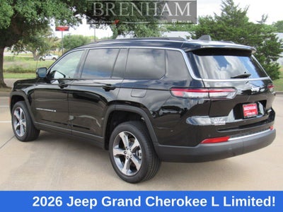 2026 Jeep Grand Cherokee GRAND CHEROKEE L LIMITED 4X4