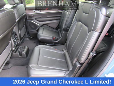 2026 Jeep Grand Cherokee GRAND CHEROKEE L LIMITED 4X4