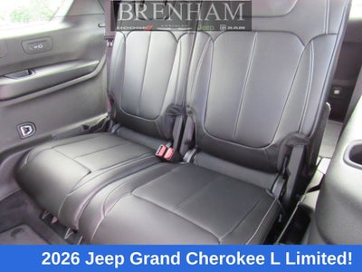 2026 Jeep Grand Cherokee GRAND CHEROKEE L LIMITED 4X4