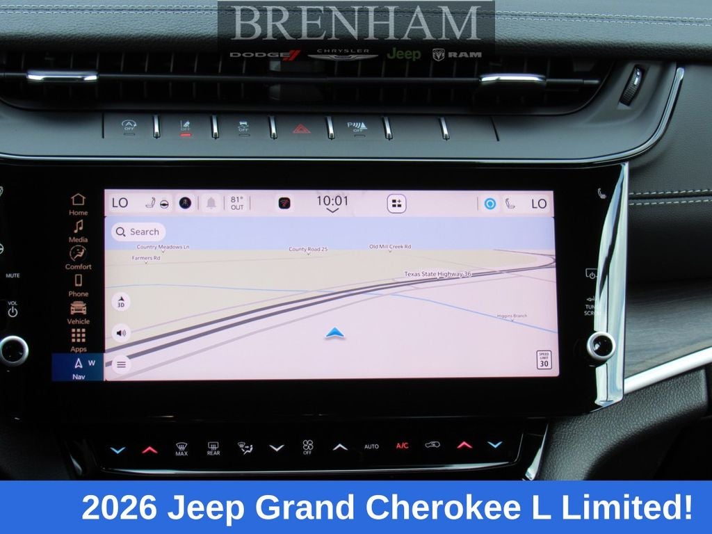 2026 Jeep Grand Cherokee GRAND CHEROKEE L LIMITED 4X4