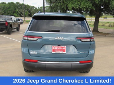 2026 Jeep Grand Cherokee GRAND CHEROKEE L LIMITED 4X4