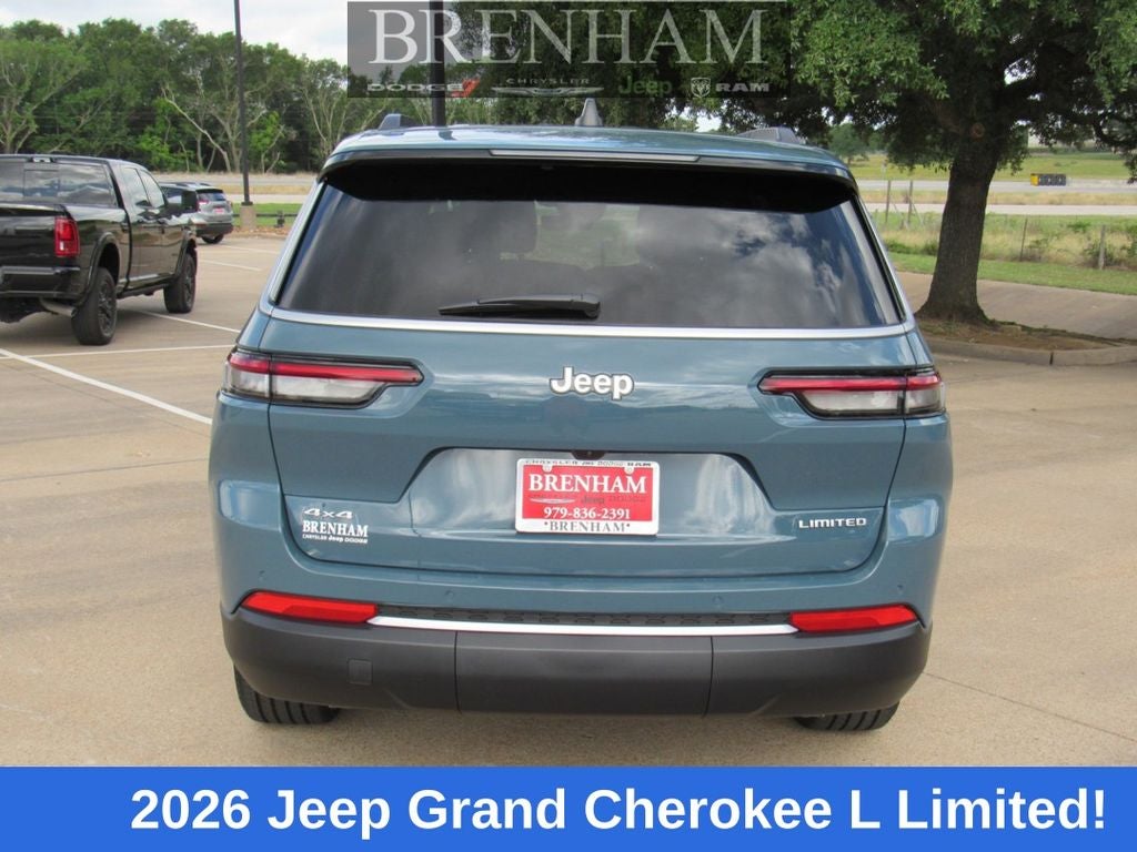 2026 Jeep Grand Cherokee GRAND CHEROKEE L LIMITED 4X4