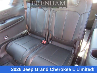 2026 Jeep Grand Cherokee GRAND CHEROKEE L LIMITED 4X4