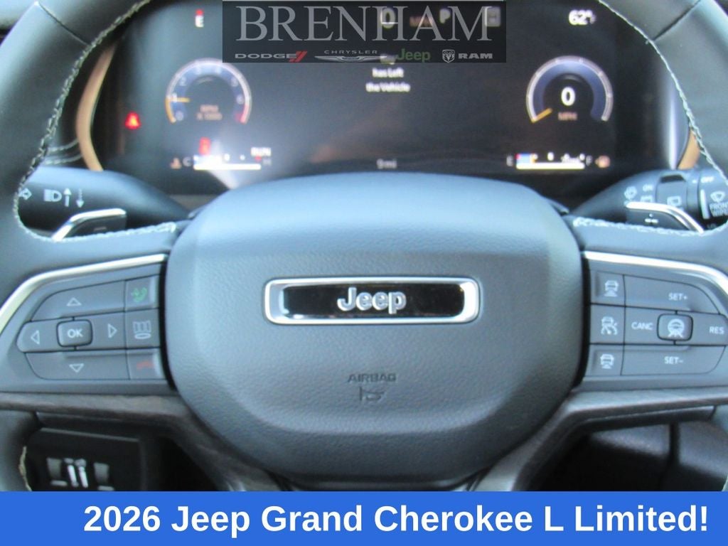 2026 Jeep Grand Cherokee GRAND CHEROKEE L LIMITED 4X4