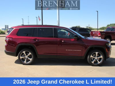 2026 Jeep Grand Cherokee GRAND CHEROKEE L LIMITED 4X4