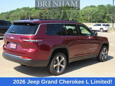 2026 Jeep Grand Cherokee GRAND CHEROKEE L LIMITED 4X4