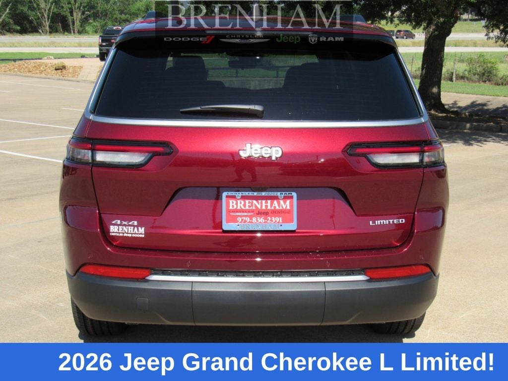 2026 Jeep Grand Cherokee GRAND CHEROKEE L LIMITED 4X4
