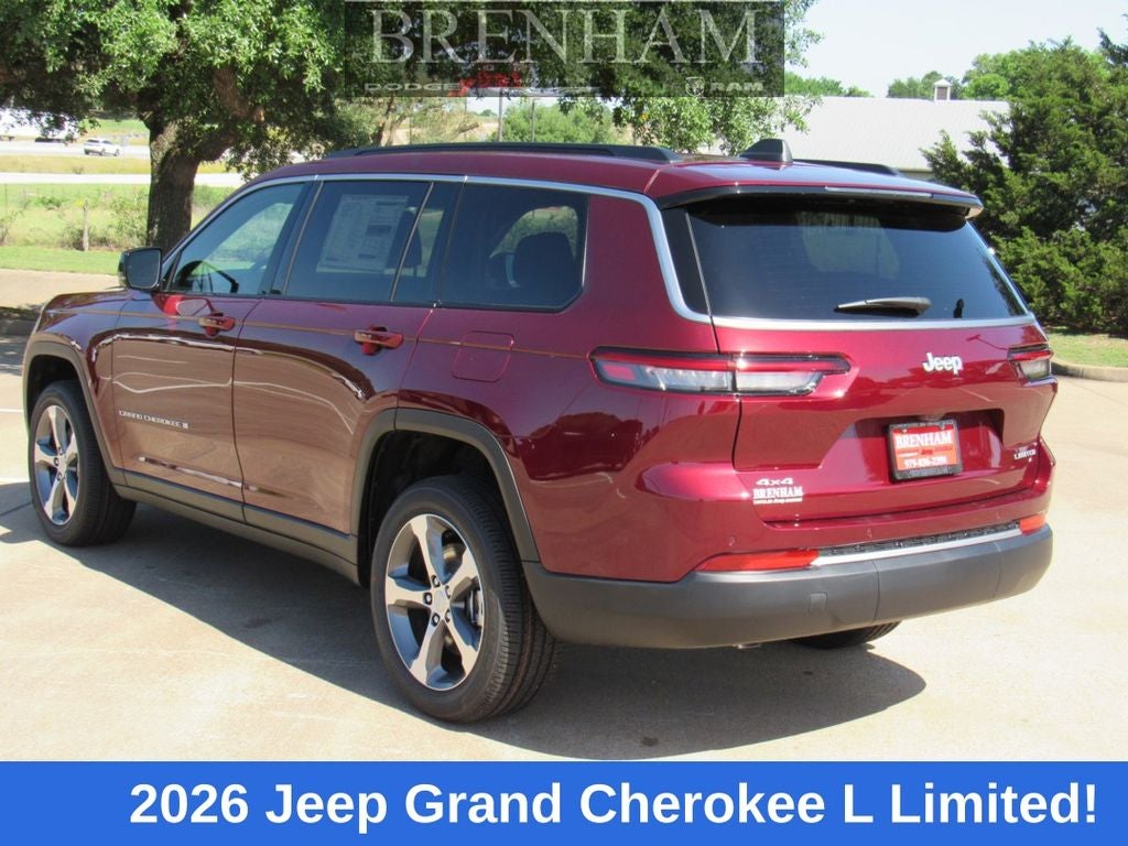 2026 Jeep Grand Cherokee GRAND CHEROKEE L LIMITED 4X4