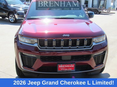 2026 Jeep Grand Cherokee GRAND CHEROKEE L LIMITED 4X4