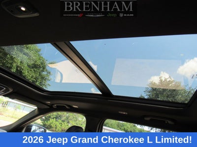 2026 Jeep Grand Cherokee GRAND CHEROKEE L LIMITED 4X4