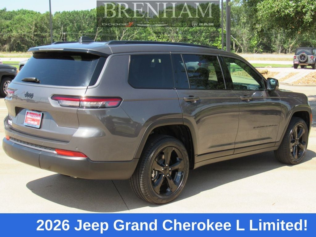 2026 Jeep Grand Cherokee GRAND CHEROKEE L LIMITED 4X4