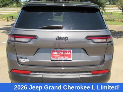 2026 Jeep Grand Cherokee GRAND CHEROKEE L LIMITED 4X4