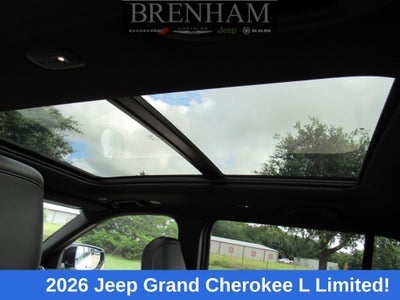 2026 Jeep Grand Cherokee GRAND CHEROKEE L LIMITED 4X4