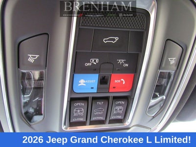 2026 Jeep Grand Cherokee GRAND CHEROKEE L LIMITED 4X4