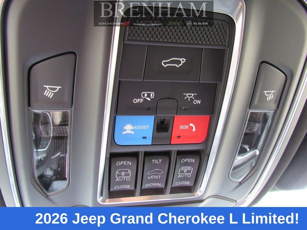 2026 Jeep Grand Cherokee GRAND CHEROKEE L LIMITED 4X4