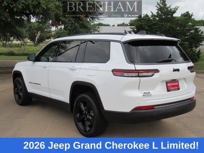 2026 Jeep Grand Cherokee GRAND CHEROKEE L LIMITED 4X4