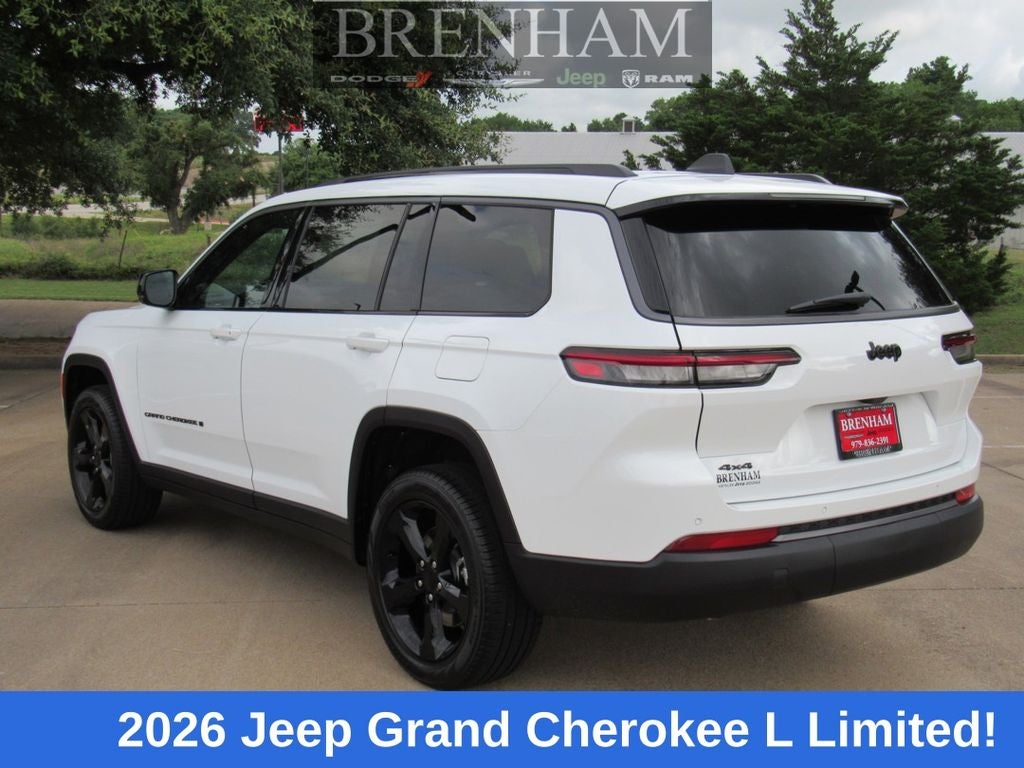 2026 Jeep Grand Cherokee GRAND CHEROKEE L LIMITED 4X4