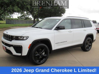2026 Jeep Grand Cherokee GRAND CHEROKEE L LIMITED 4X4