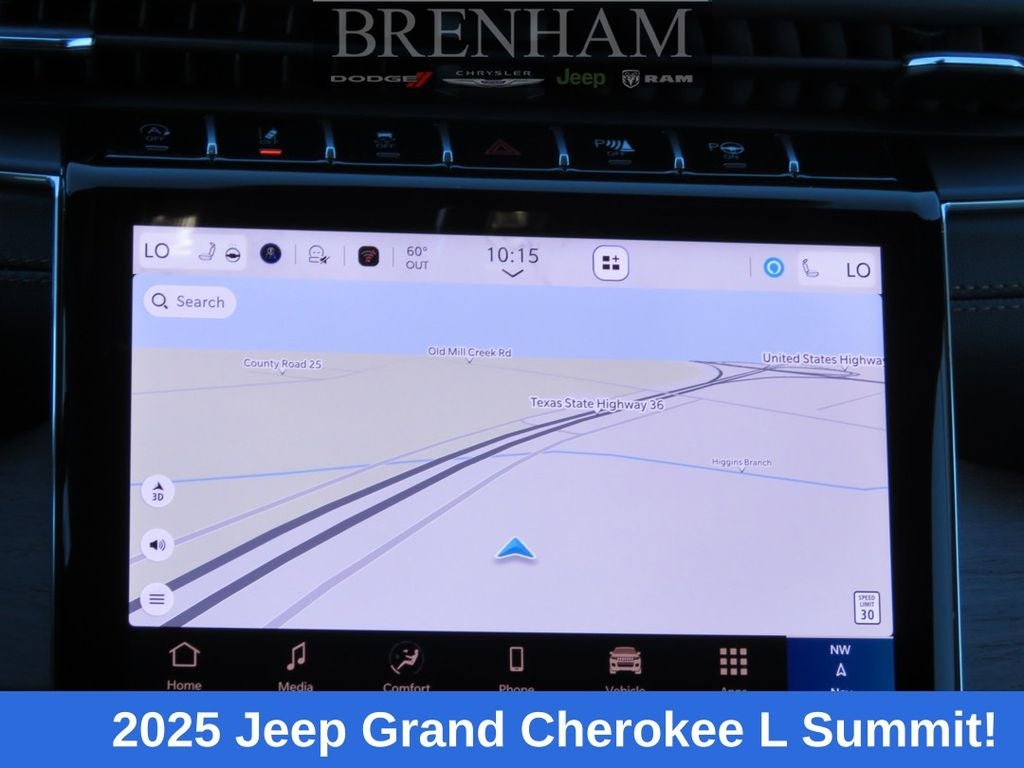 2025 Jeep Grand Cherokee GRAND CHEROKEE L SUMMIT 4X4