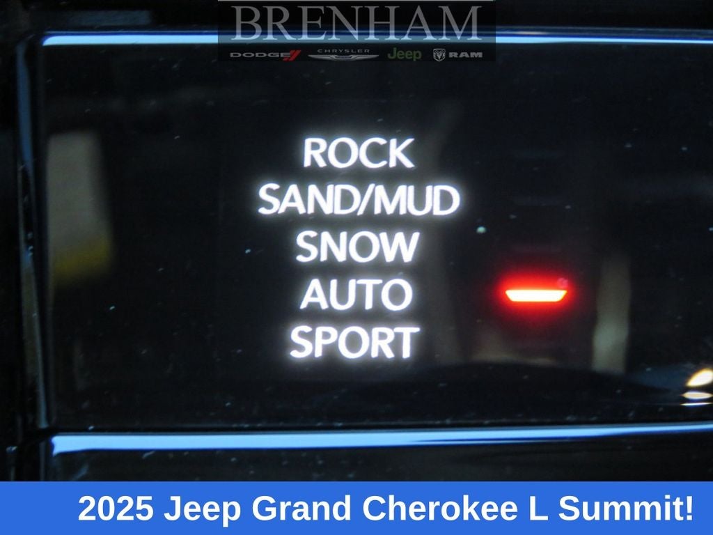 2025 Jeep Grand Cherokee GRAND CHEROKEE L SUMMIT 4X4