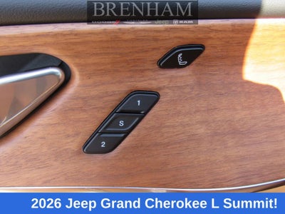 2026 Jeep Grand Cherokee GRAND CHEROKEE L SUMMIT 4X4